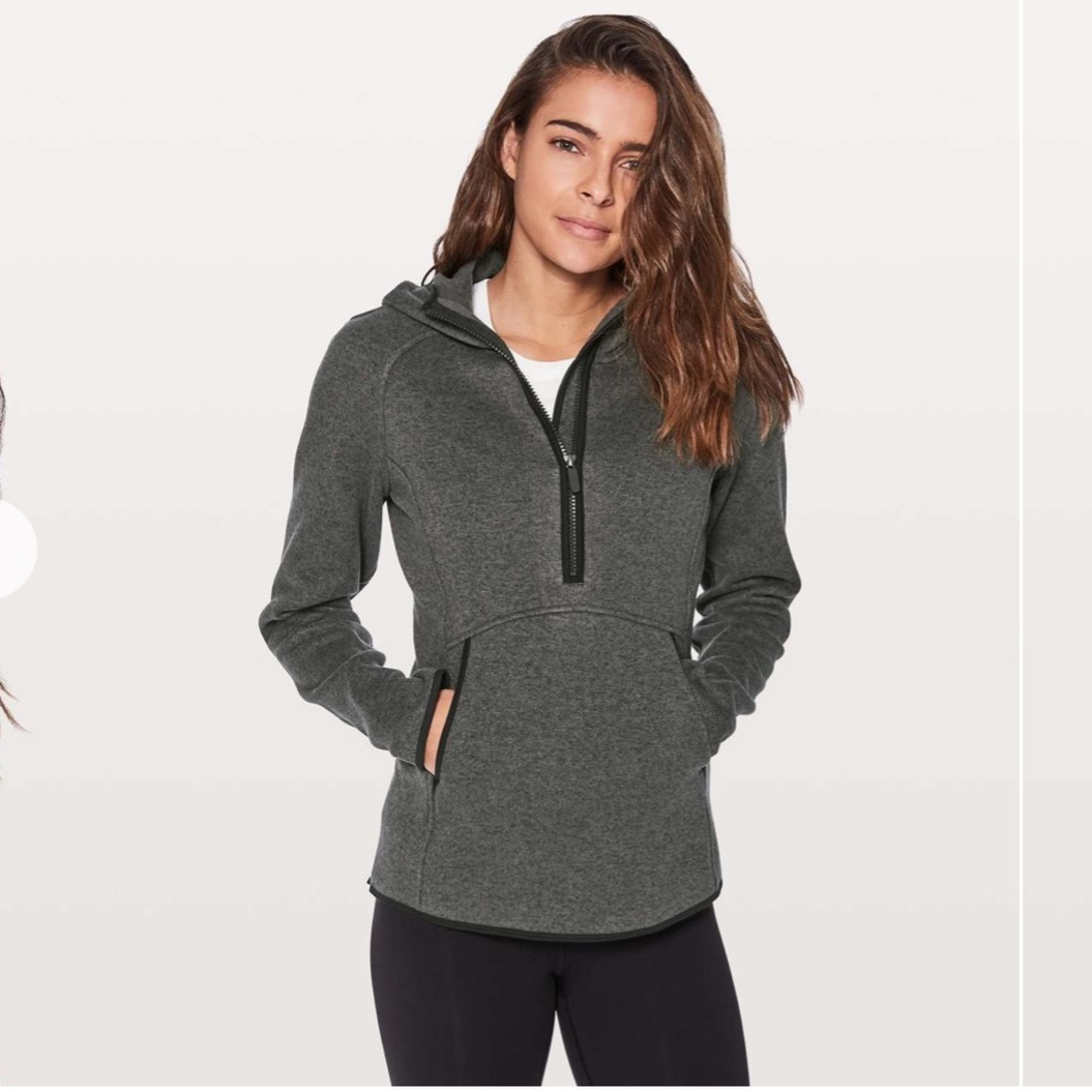 lululemon fleece & thank you pullover